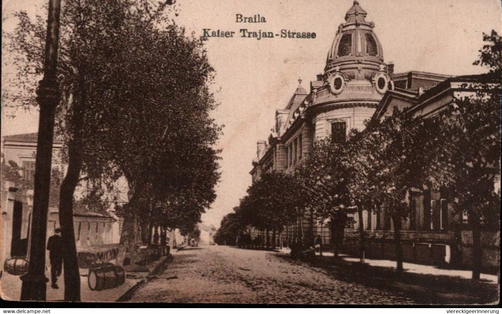 ! Alte Ansichtskarte Braila, Romania, Rumänien, 1917 - Roumanie