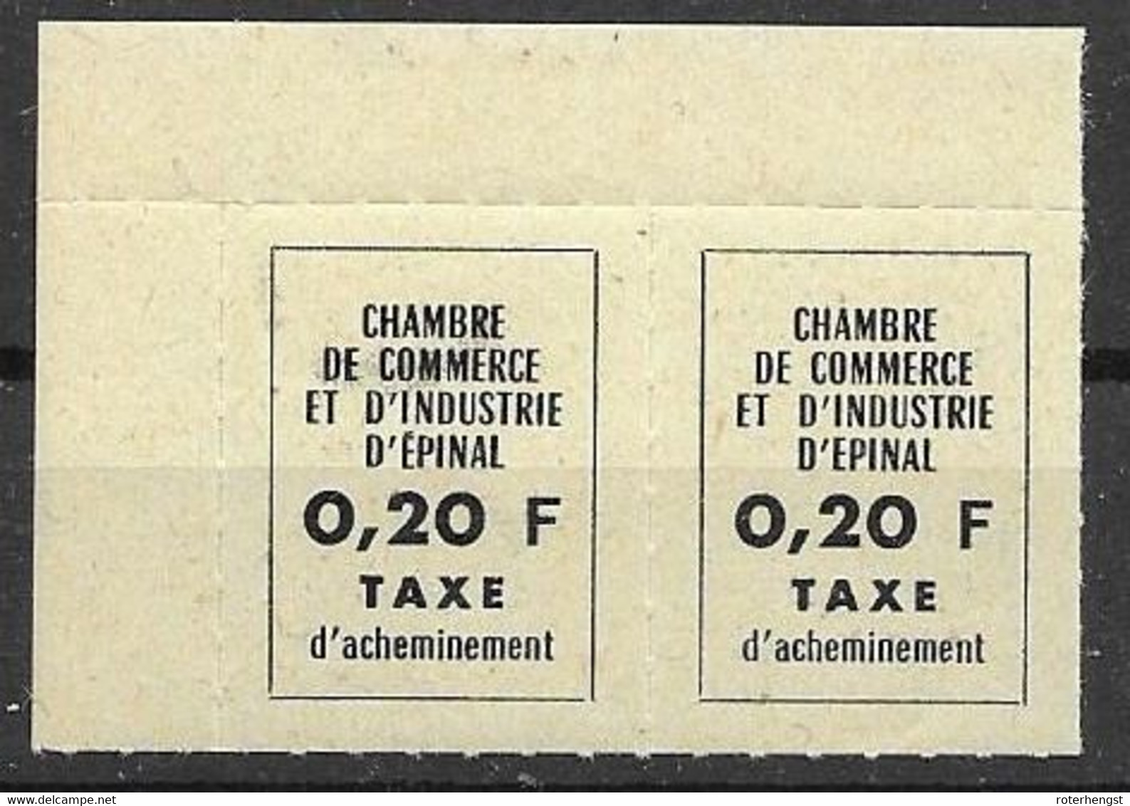 Epinal Timbre De Greve 1968 Nsc ** YT 9 270 Euros+ - Altri & Non Classificati