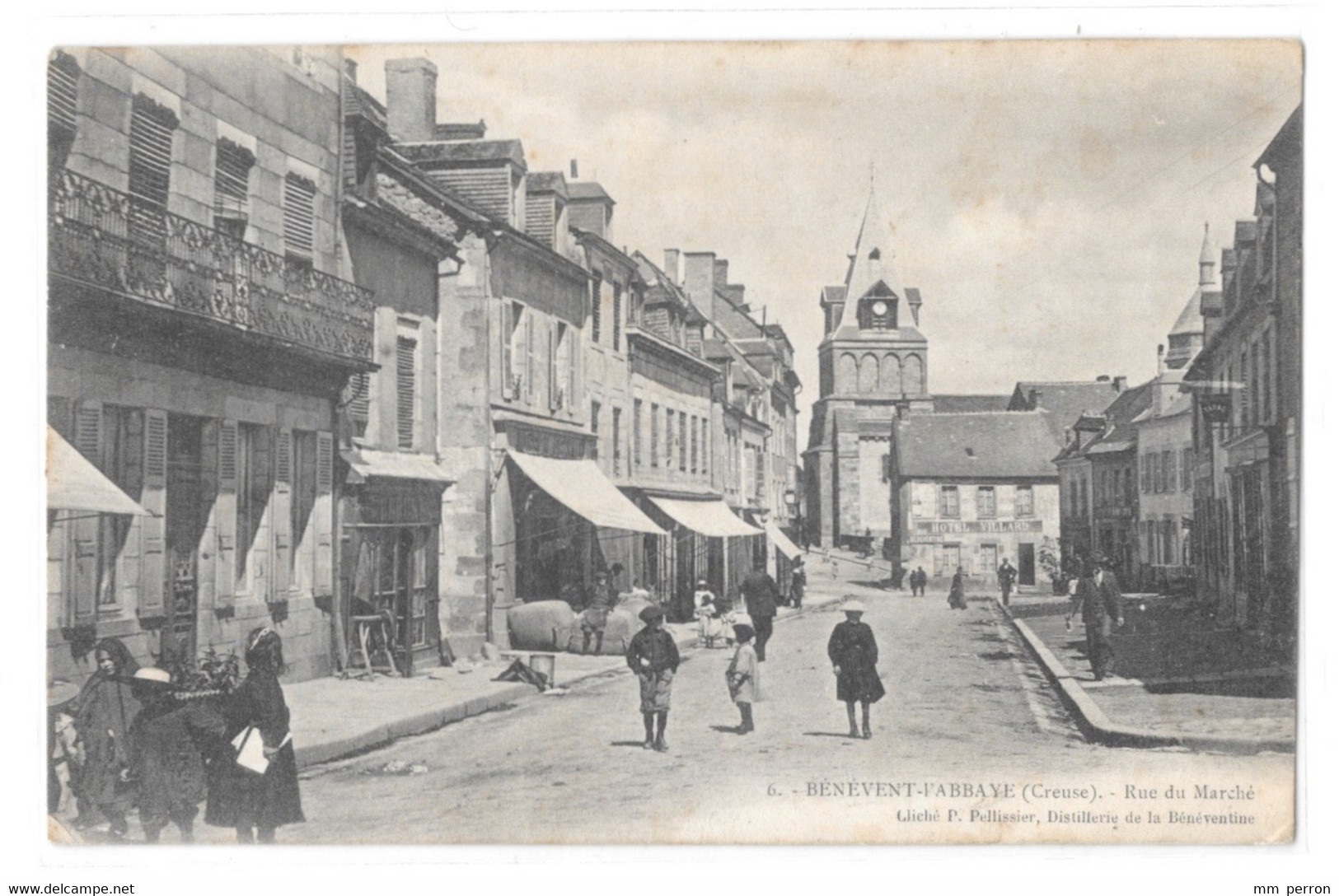 (34114-23) Benevent L'Abbaye - Rue Du Marché - Benevent L'Abbaye