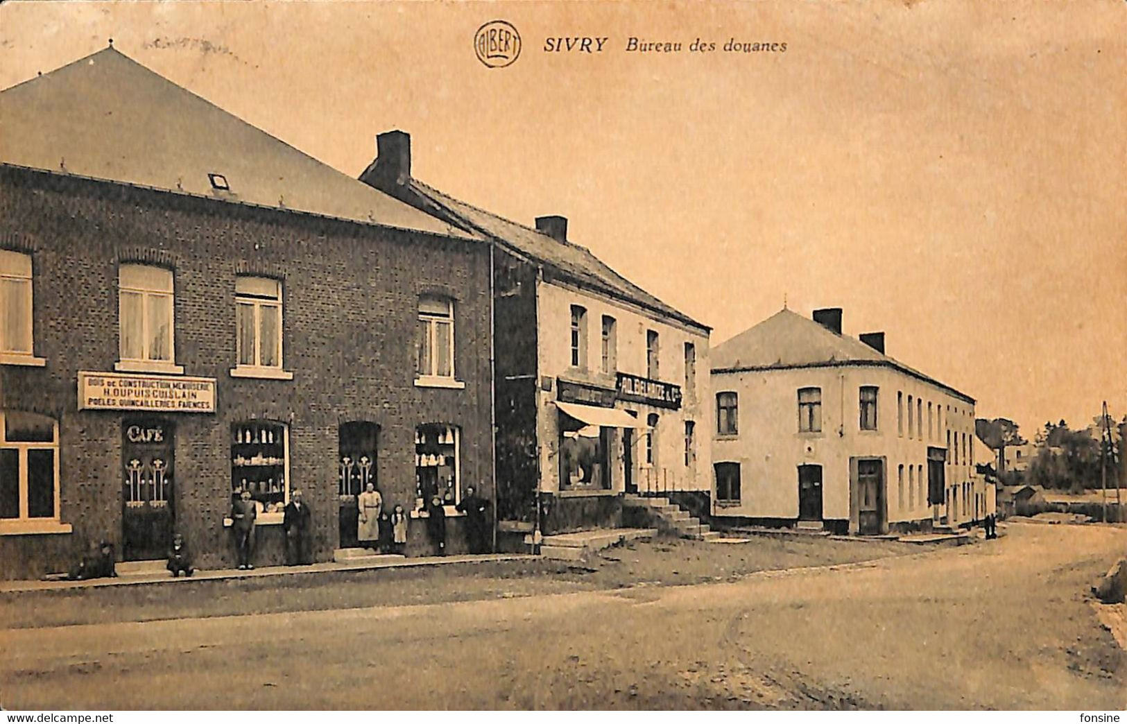Sivry - Bureau Des Douanes - Quincaillerie  A D Delhaize - Sivry-Rance