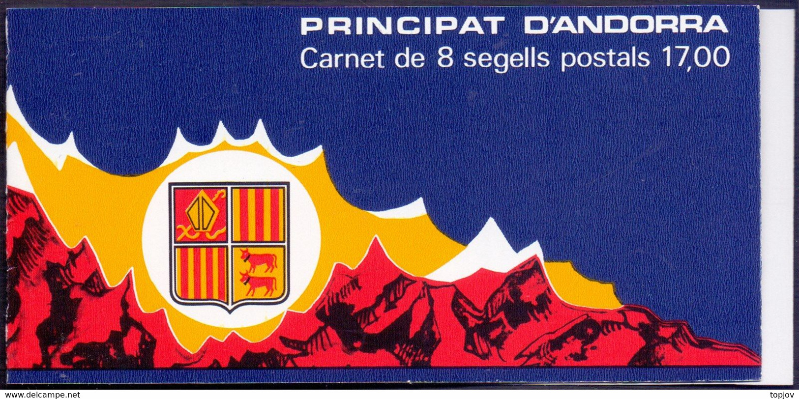ANDORRE FRANCAIS - CARNETS  COMPLET - 1987 - Libretti