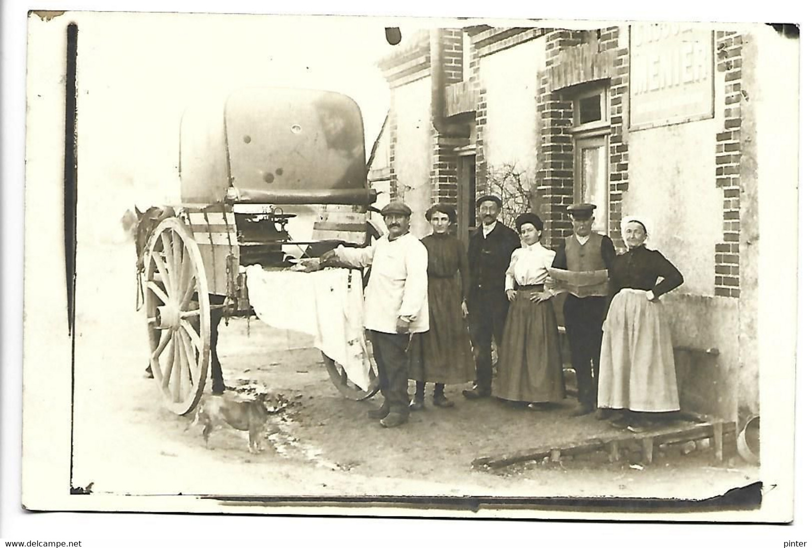 MARCHAND AMBULANT - CARTE PHOTO Non Située - Mercanti