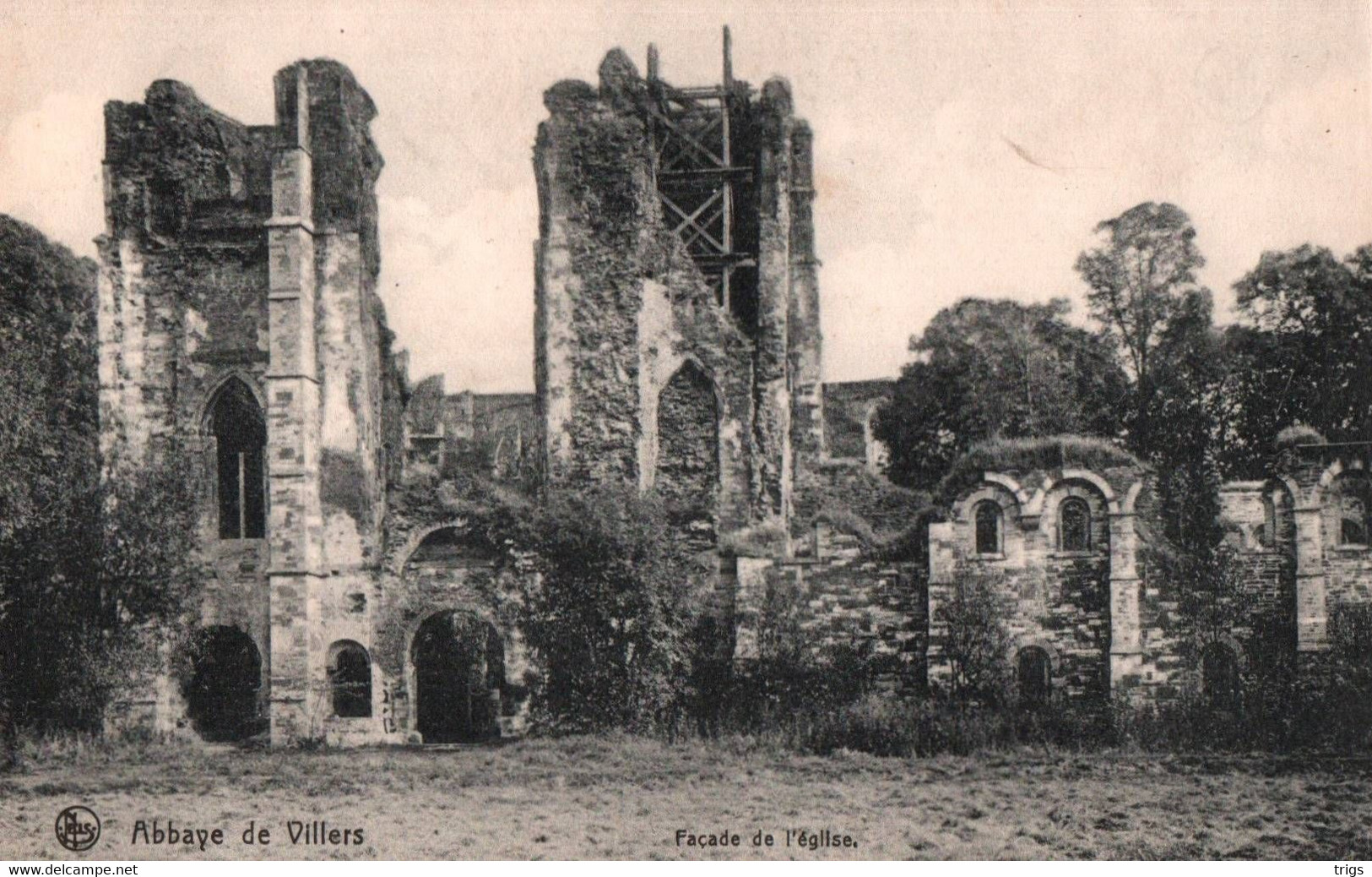 Abbaye De Villers - Façade De L'Église - Villers-la-Ville