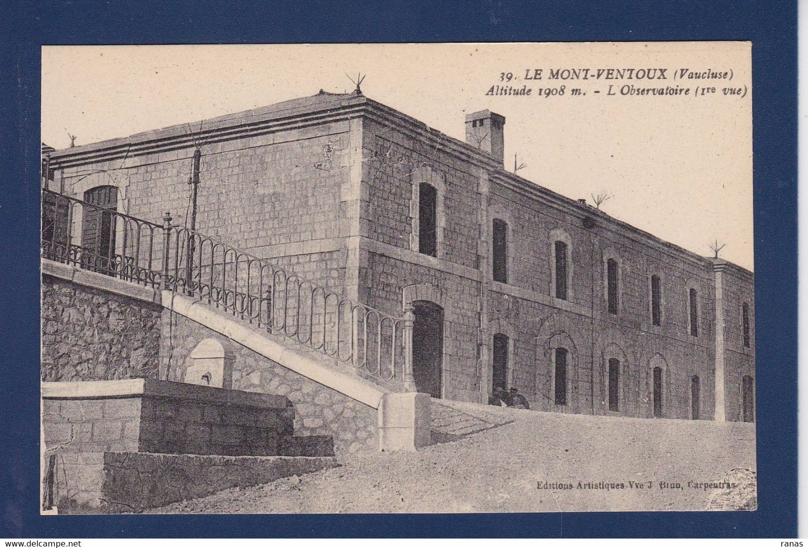 CPA [84] Vaucluse > Le Ventoux  Non Circulé Observatoire - Autres & Non Classés