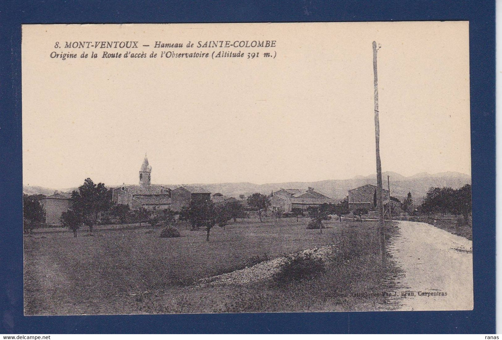 CPA [84] Vaucluse > Le Ventoux  Non Circulé Hameau De Saint Colombe - Otros & Sin Clasificación