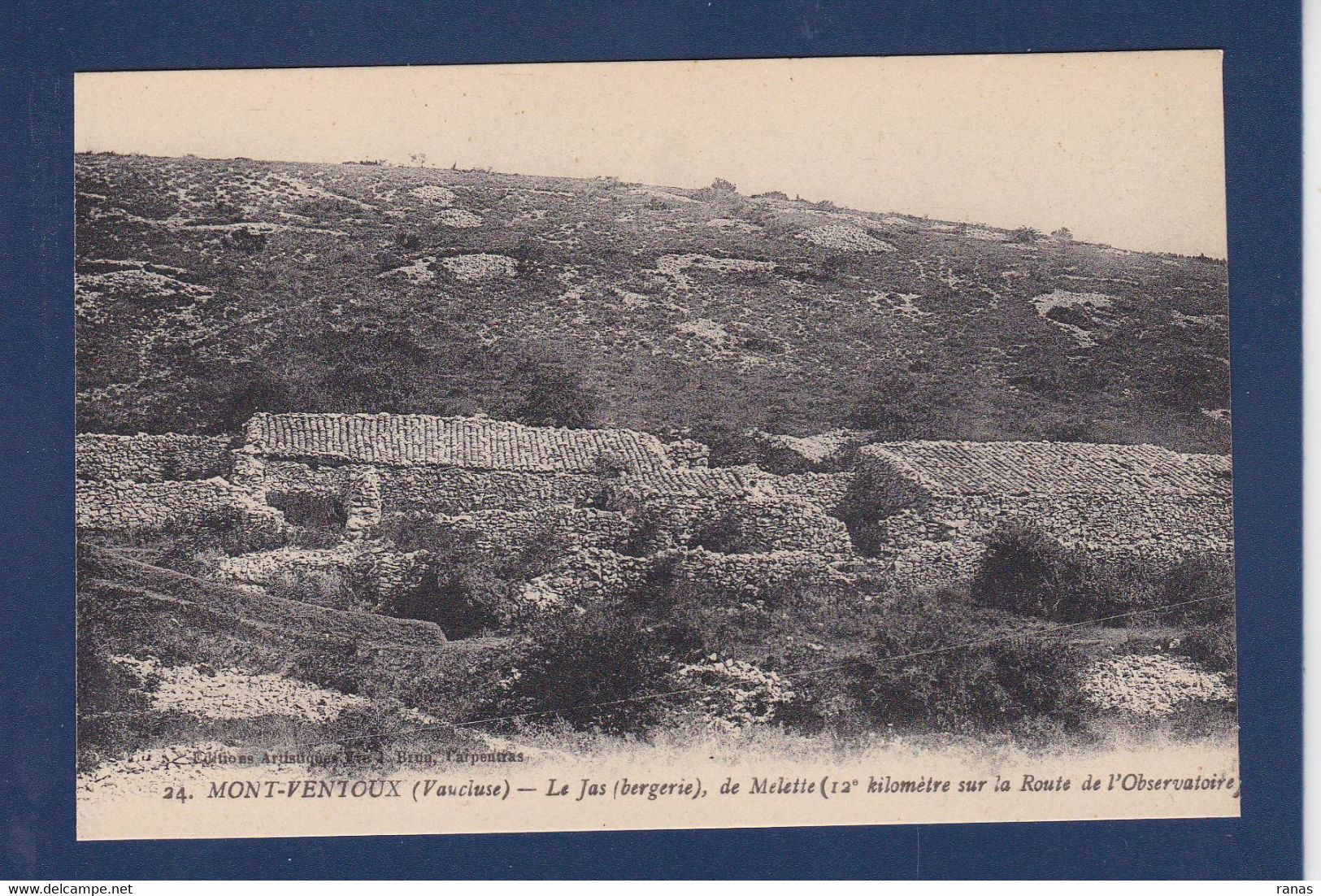 CPA [84] Vaucluse > Le Ventoux  Non Circulé Le Jas De Melette - Otros & Sin Clasificación