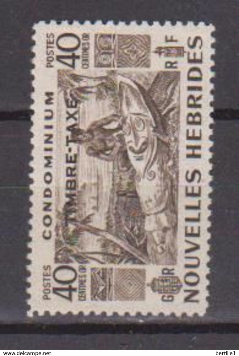 NOUVELLES HEBRIDES      N°  YVERT  : TAXE 29 NEUF AVEC  CHARNIERES      ( CH  3 / 17 ) - Postage Due