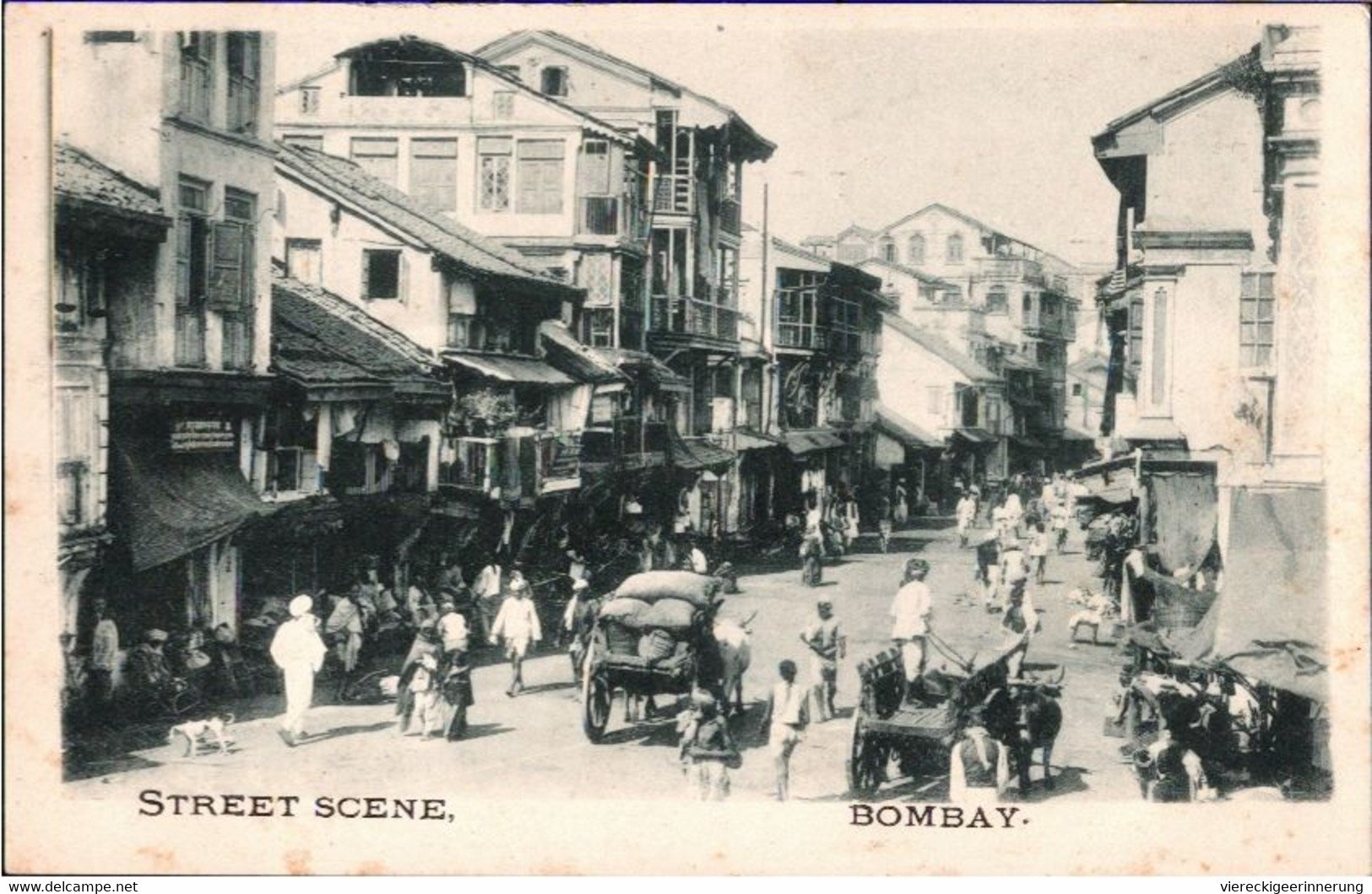 ! Old Postcard, Alte Ansichtskarte Aus Bombay, Indien, India - Inde