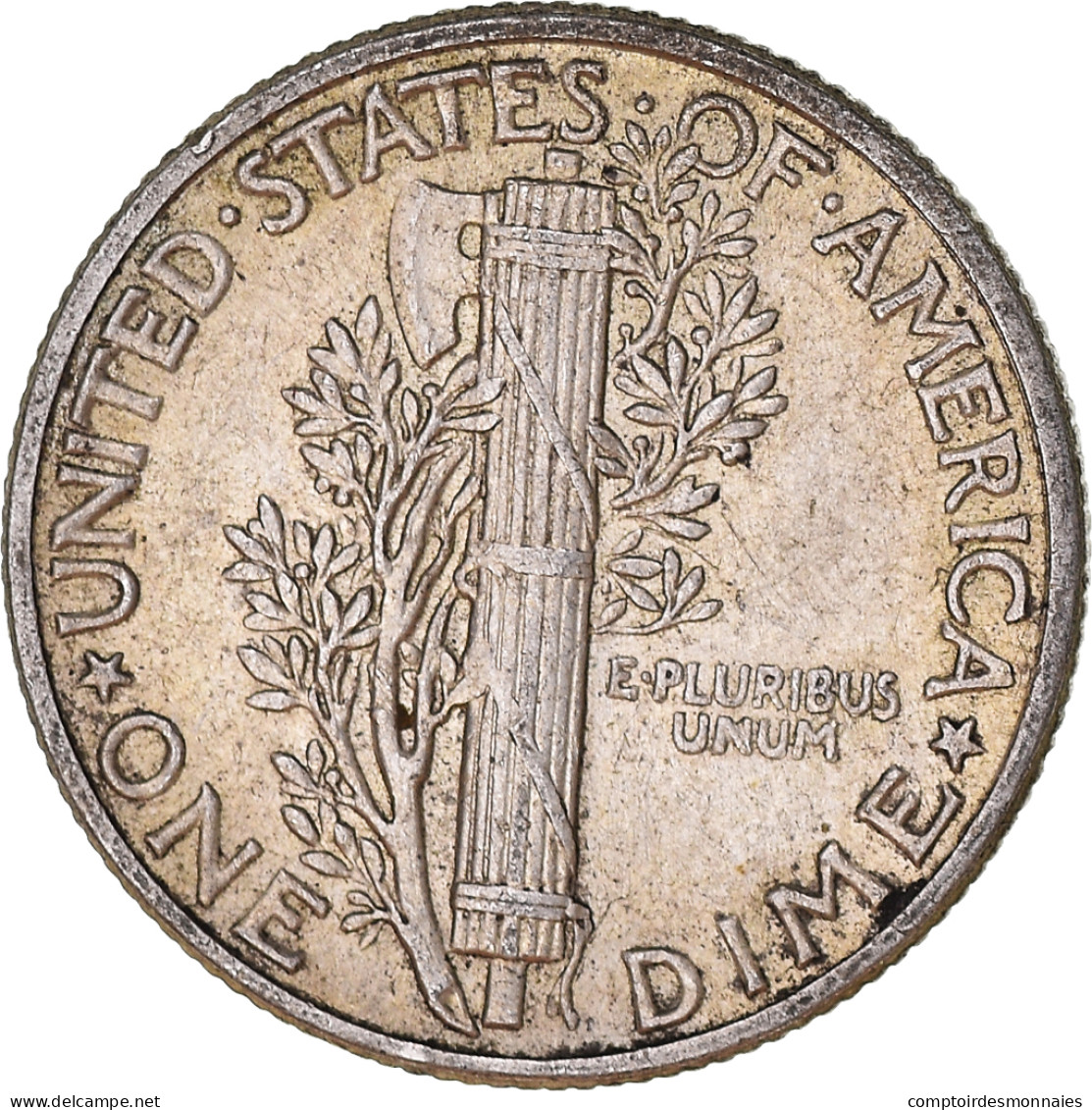 Monnaie, États-Unis, Dime, 1944 - 1916-1945: Mercury