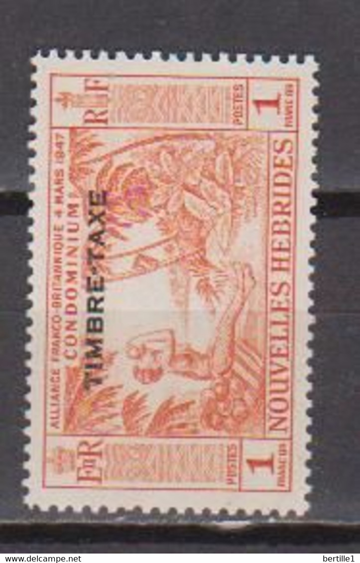 NOUVELLES HEBRIDES      N°  YVERT  : TAXE 40  NEUF AVEC  CHARNIERES      ( CH  3 / 18 ) - Postage Due