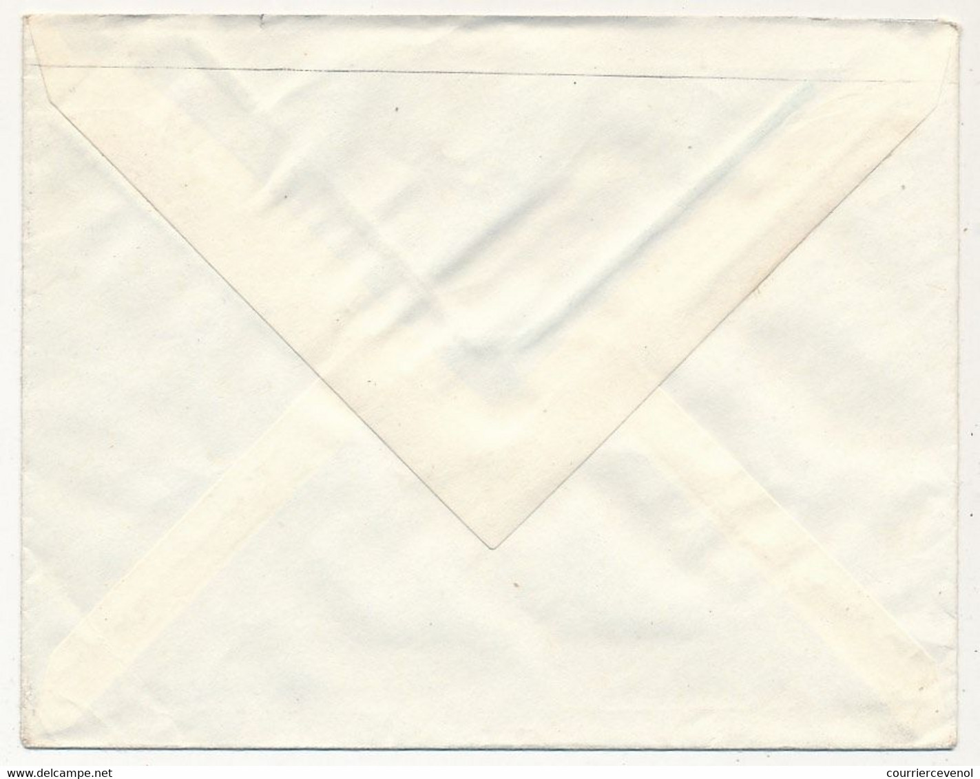 FRANCE - Enveloppe Affr 15f Decaris Avec Bandelette "BIC CLIC" - Omec Orléans RP 1956 - Covers & Documents