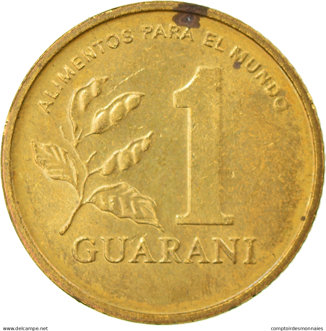 Monnaie, Paraguay, Beatrix, Guarani, 1993, TTB, Brass Plated Steel, KM:192 - Paraguay