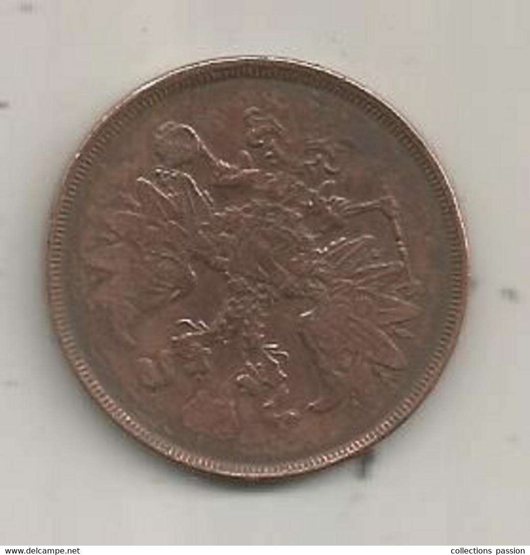 JC, Monnaie, RUSSIE, 2 Kopeks ,1864 E.M,  2 Scans - Russie