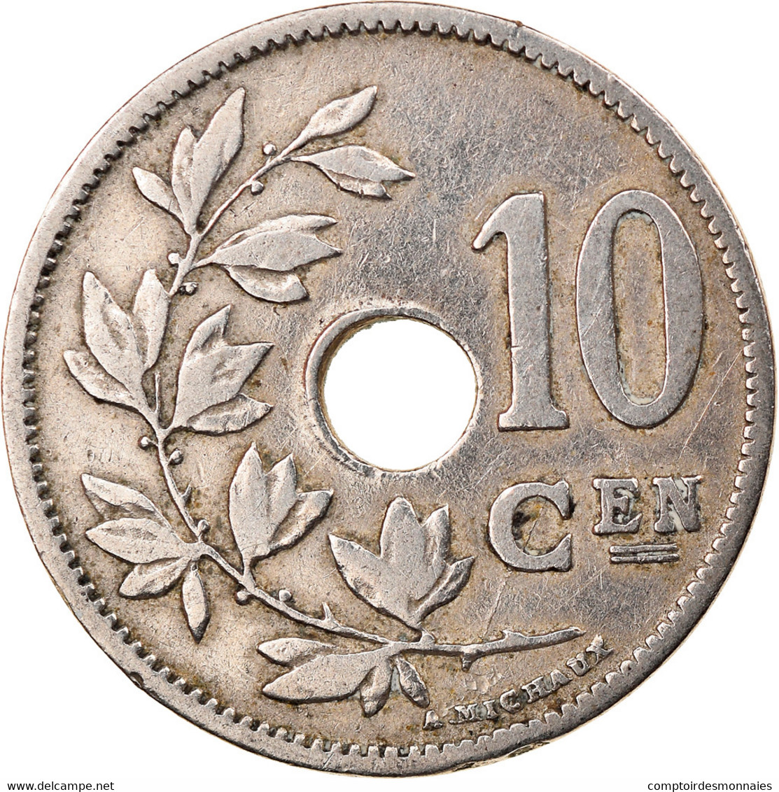 Monnaie, Belgique, 10 Centimes, 1902, TTB, Copper-nickel, KM:49 - 10 Cent