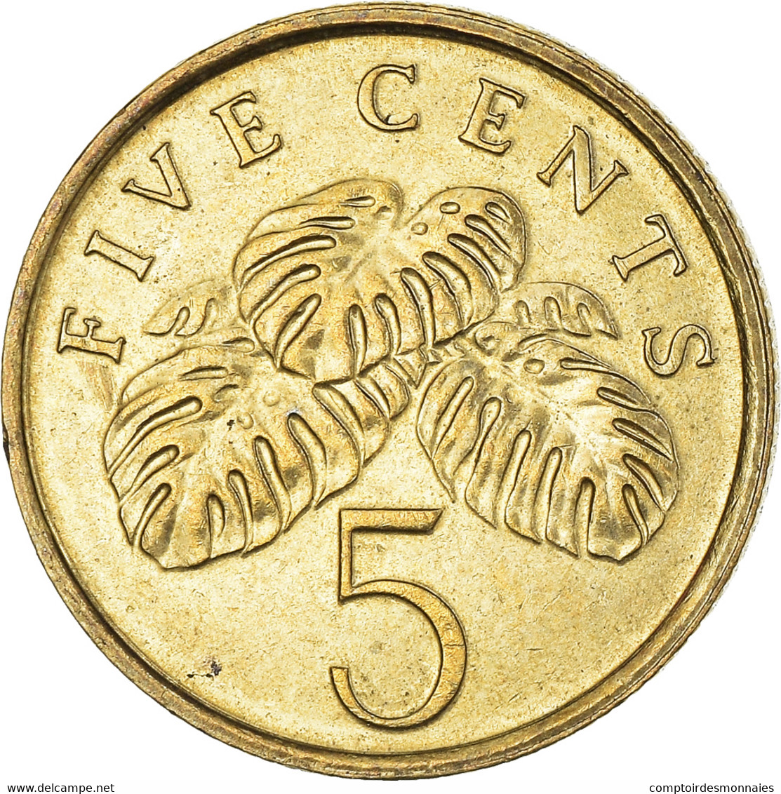 Monnaie, Singapour, 5 Cents, 2011 - Singapour