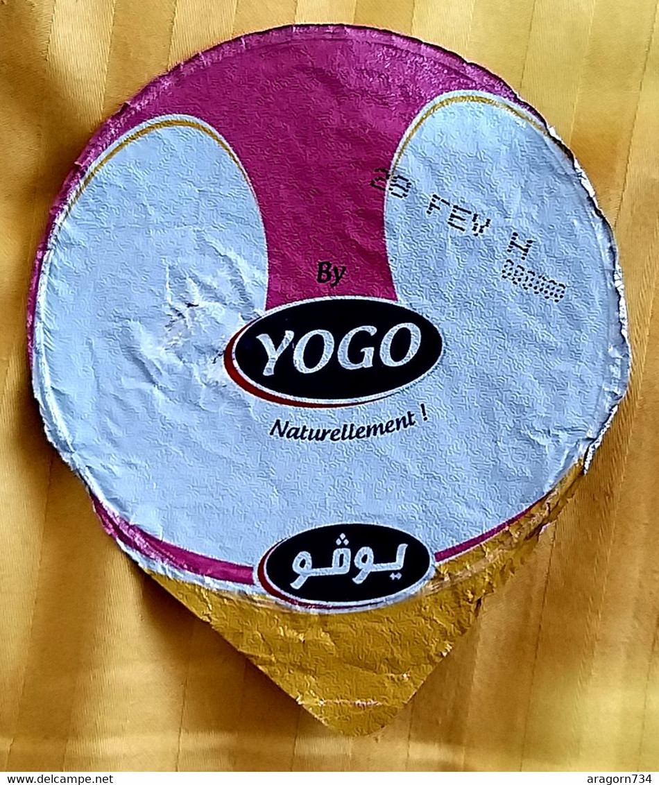 Opercule Yaourt Yogo Tunisie - Milchdeckel - Kaffeerahmdeckel