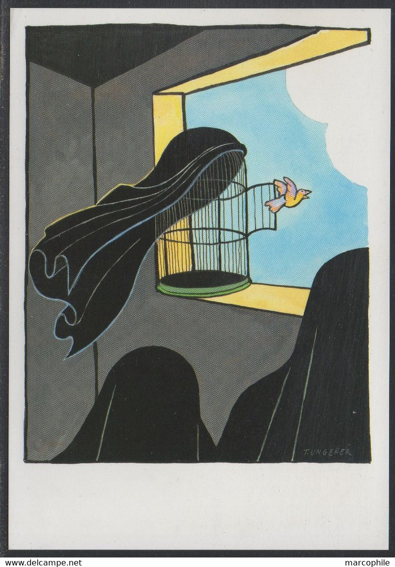 TOMI UNGERER  /  CPM RELIGION - POUR UN AFGHANISTAN LIBRE (ref 8513e) - Ungerer