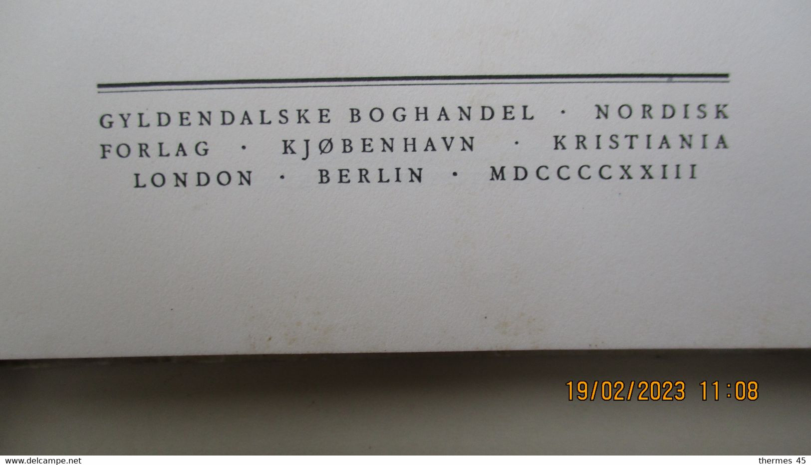 1923 / En Danois / GULLIVERS REJSER / JONATHAN SWIFT / GYLDENDALSKE BOGHANDEL - Idiomas Escandinavos