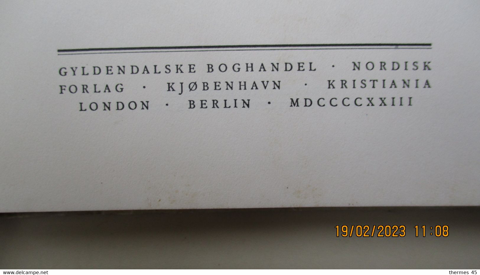 1923 / En Danois / GULLIVERS REJSER / JONATHAN SWIFT / GYLDENDALSKE BOGHANDEL - Scandinavian Languages