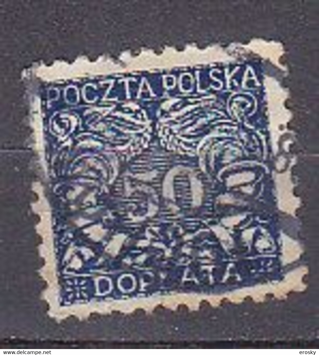 R3883 - POLOGNE POLAND TAXE Yv N°28 - Portomarken