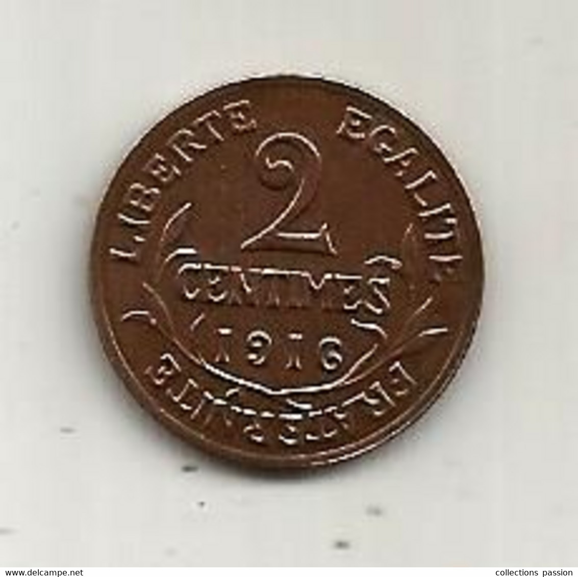 JC, Monnaie , France , 2 Centimes DUPUIS,  1911,  2 Scans - 2 Centimes