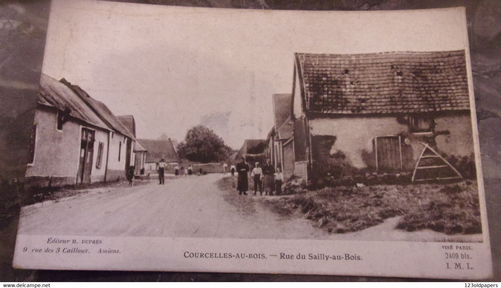 80 COURCELLES AU BOIS RUE DU SAILLY AU BOIS - Autres & Non Classés