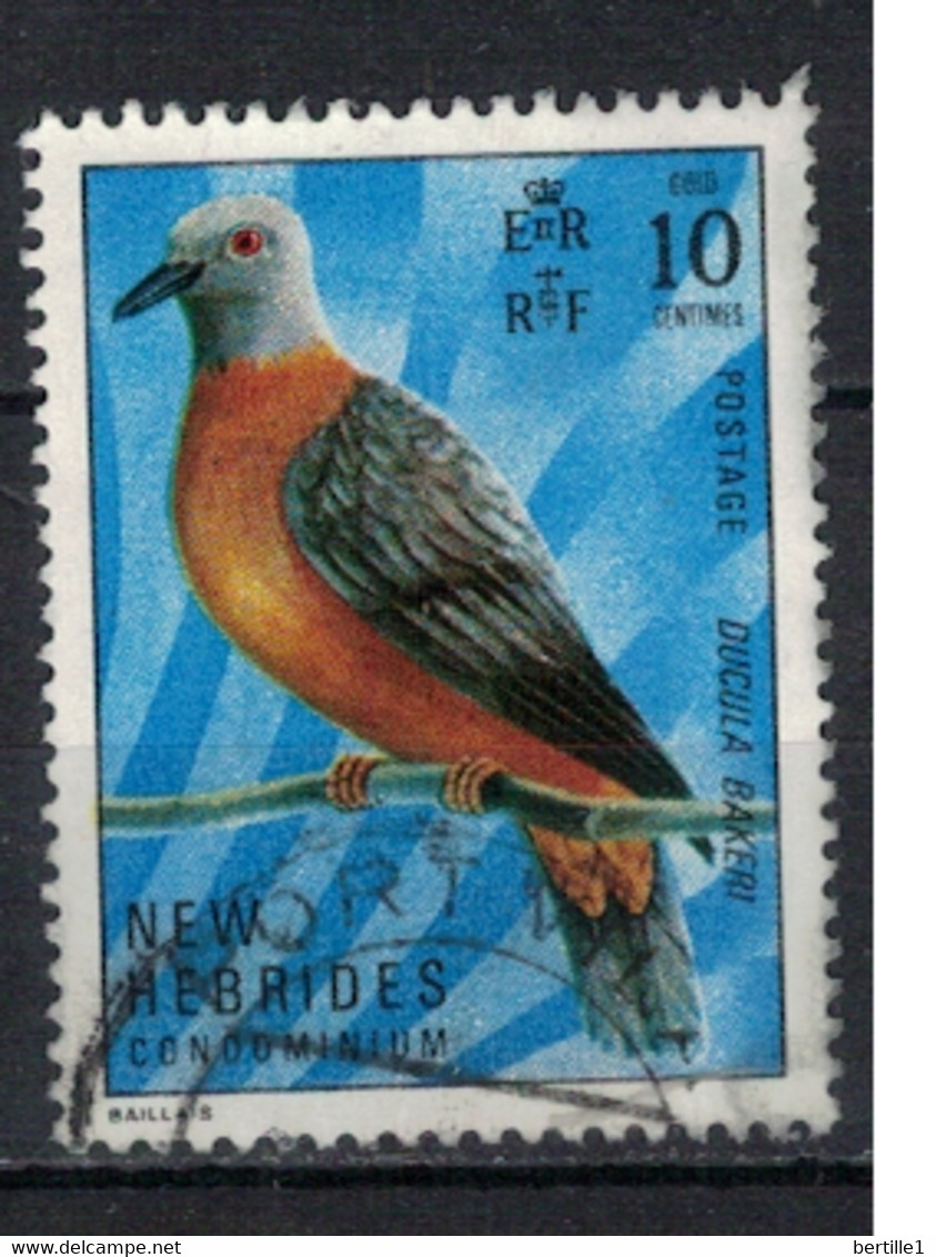 NOUVELLES HEBRIDES       N°  YVERT 339 OBLITERE     ( OB    07/51 ) - Usados