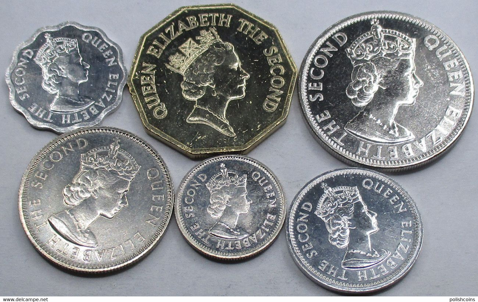 BELIZE  Different Years Set 6 Coins #bgrey - Belize