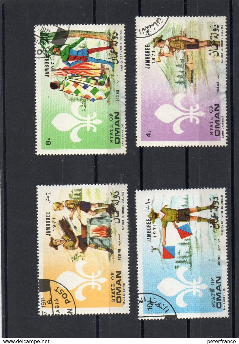 1971 Oman - Jamboree 1971 - Gebraucht