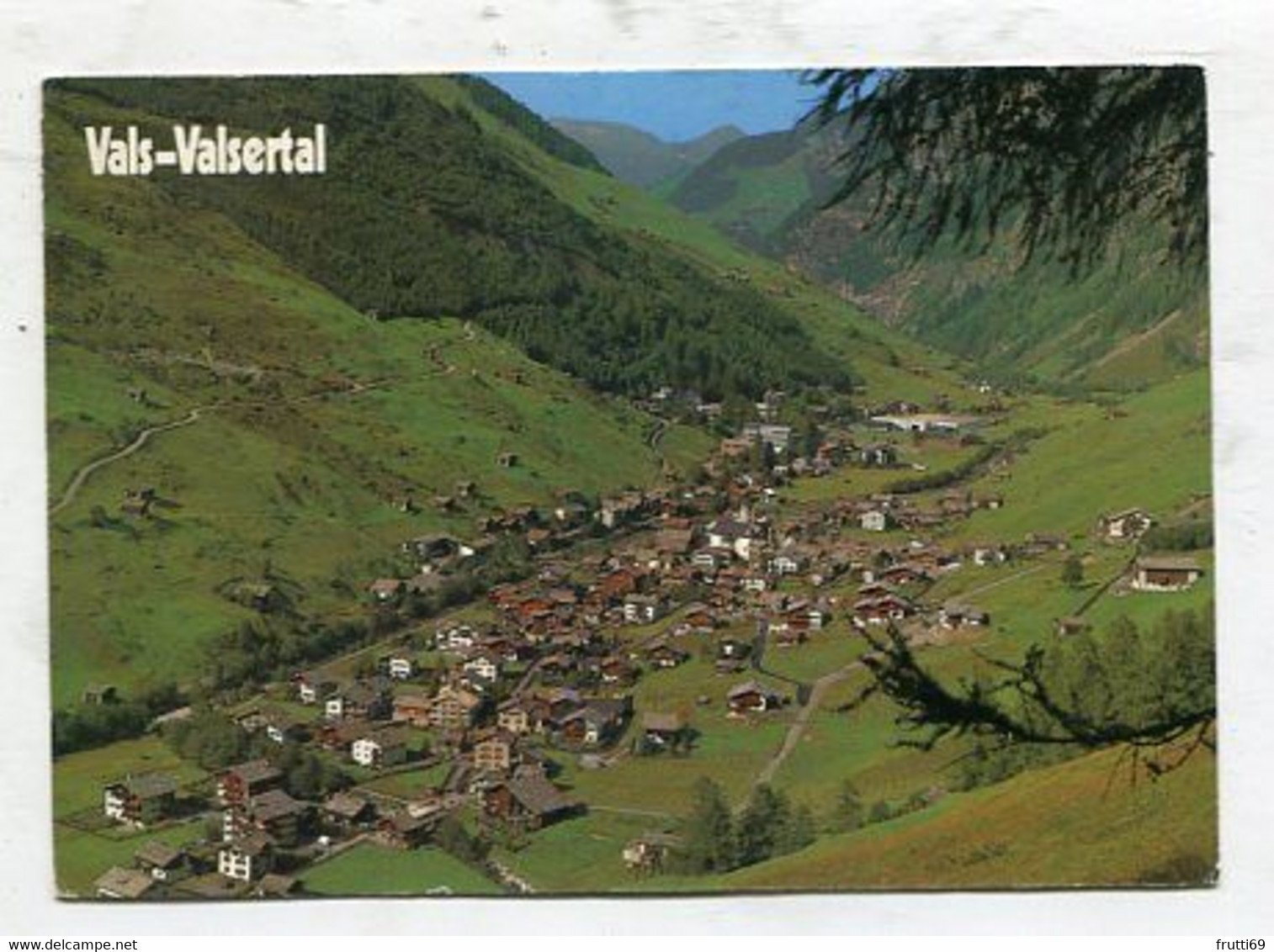 AK 120372 SWITZERLAND - Vals - Valsertal - Vals