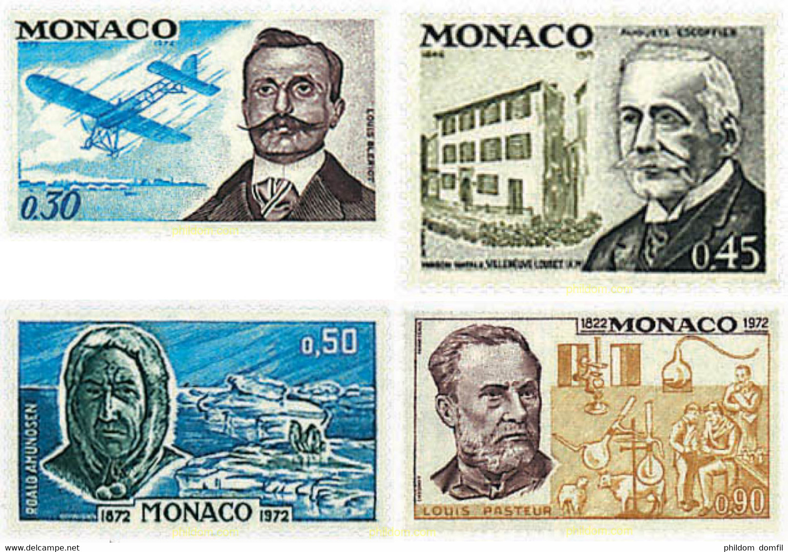 35473 MNH MONACO 1972 ANIVERSARIOS - Sonstige & Ohne Zuordnung