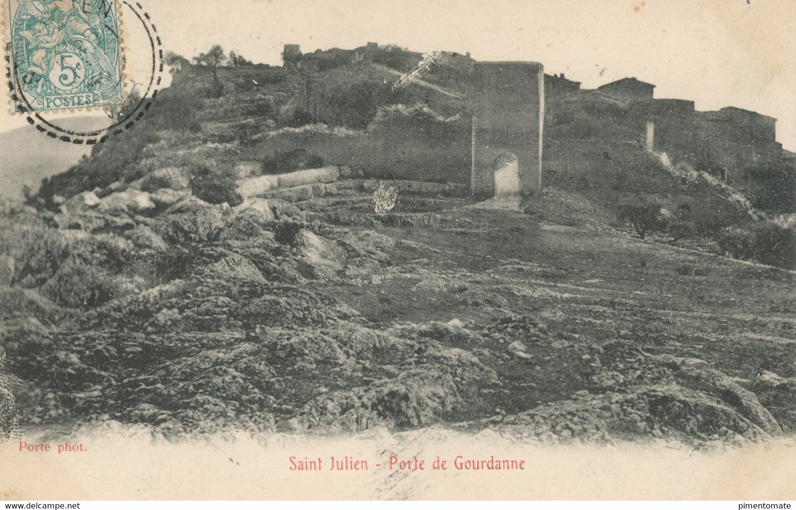 SAINT JULIEN LA PORTE DE GOURDANNE GOURDANE 1905 - Salernes