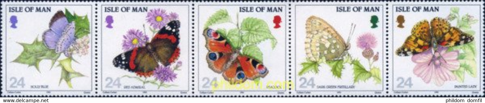 5361 MNH MAN 1993 MARIPOSAS - Spiders