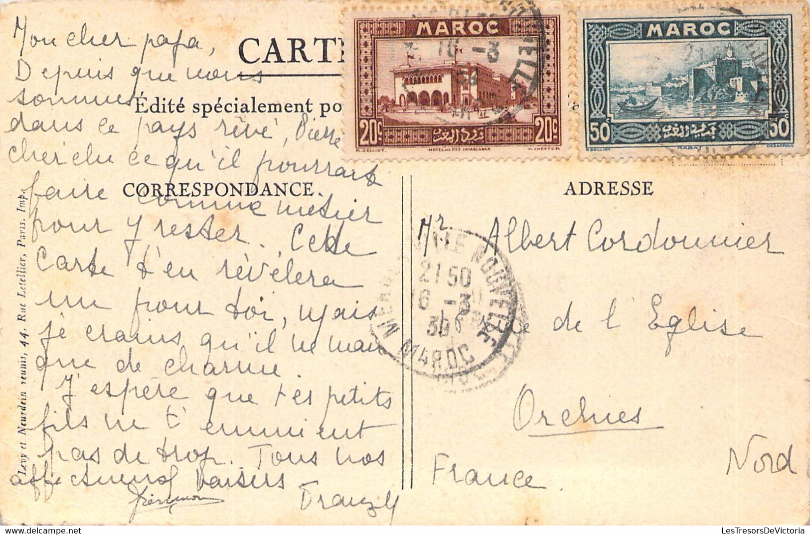 MAROC - MEKNES - Souk Des Ferbantiers - LL - Cartes Postales Anciennes - Meknès