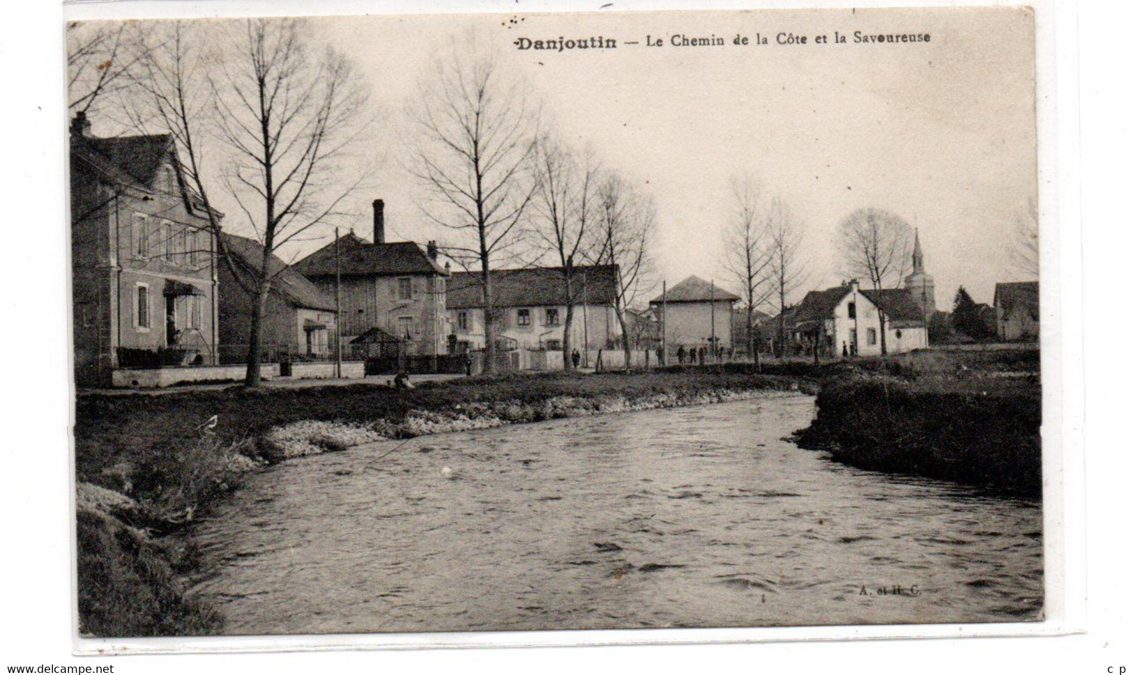 Danjoutin - Chemin De La Cote Et La Savoureuse   - CPA°Rn - Danjoutin