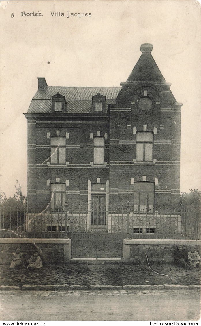 Belgique - Borlez - Villa Jacques - N.L. - Animé - Enfant -  Carte Postale Ancienne - Faimes