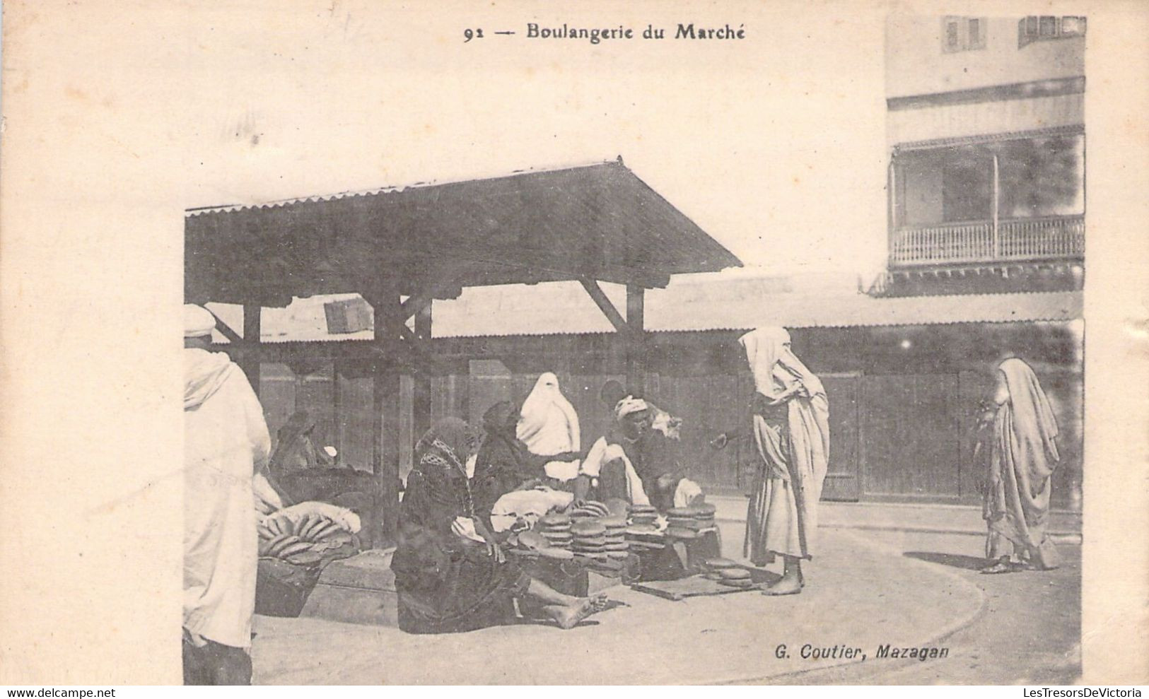 MAROC - Boulangerie Du Marché - Cartes Postales Anciennes - Otros & Sin Clasificación