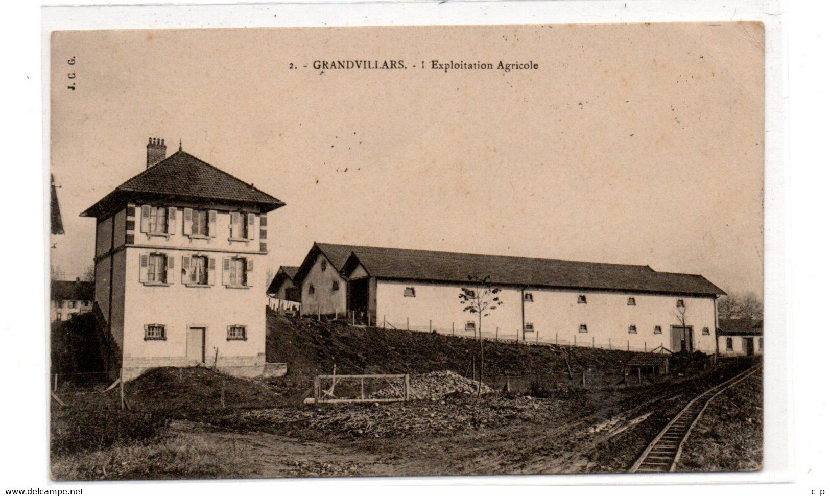 Grandvillars - Exploitation Agricole  - CPARn - Grandvillars