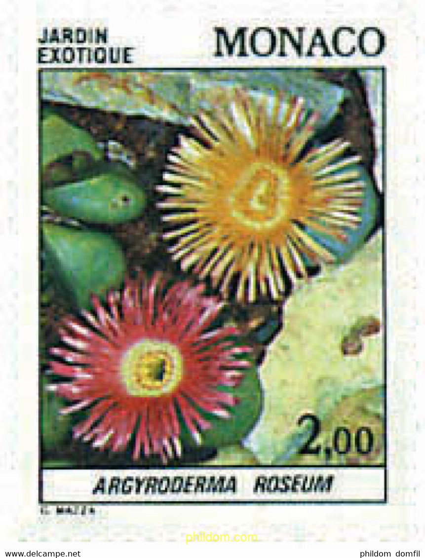 96949 MNH MONACO 1983 FLORES DEL JARDIN EXOTICO - Other & Unclassified