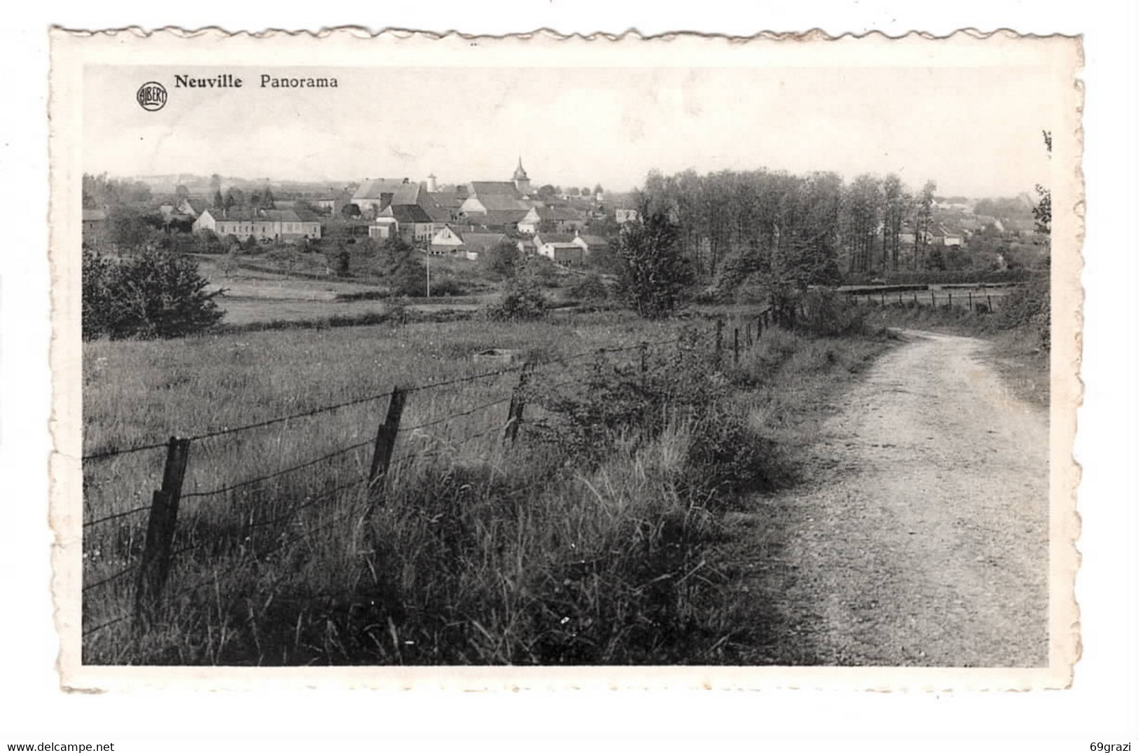 Neuville Panorama ( Carte Ayant Voyagé ) Philippeville - Philippeville