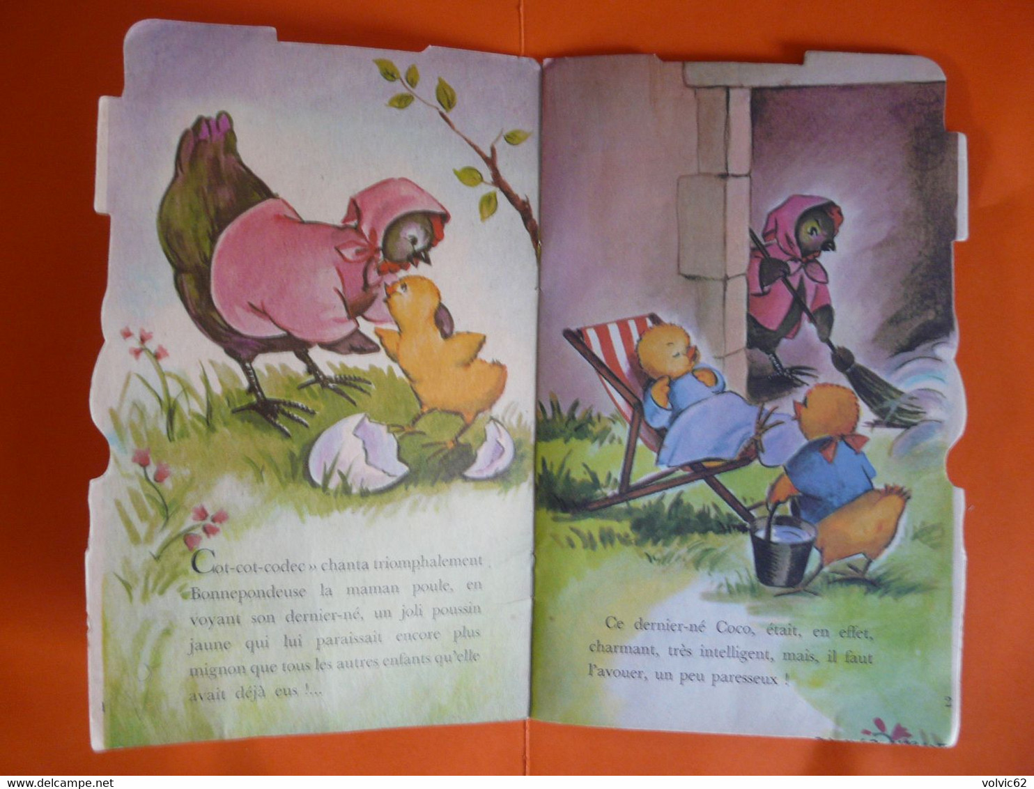 Coco Le Paresseux   Illustration J. Largarde  S. 66/32  1960 - Bibliotheque Rose