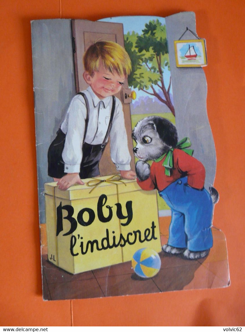 Boby L'indiscret   Illustration J. Largarde  S. 66/29  1960  M.A Hemmerlin - Biblioteca Rosa