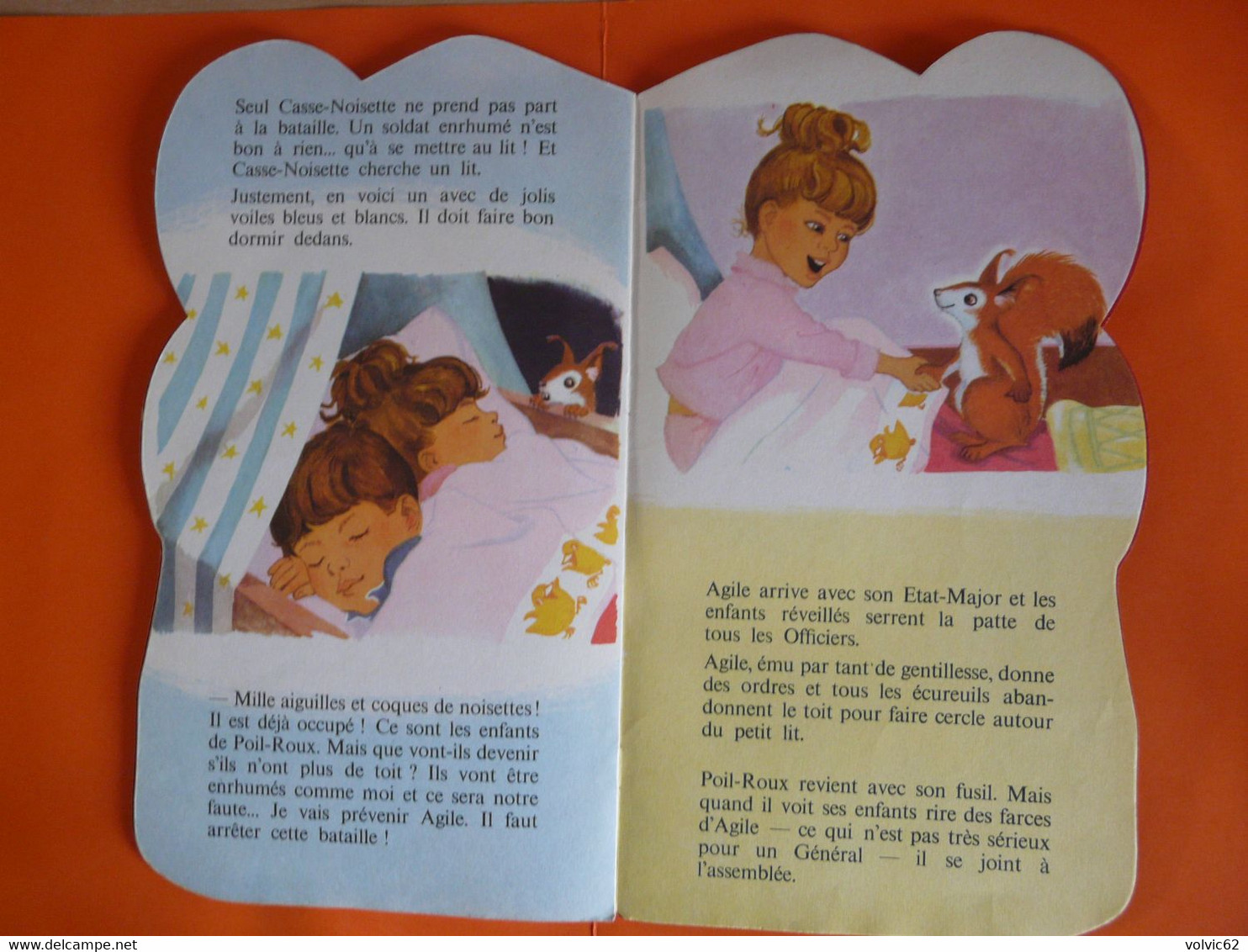 Agile l'écureuil  illustration J.M. Desbeaux  ecrit André Lefevre Collection Baby Silhouettes Editions Jesco 1963