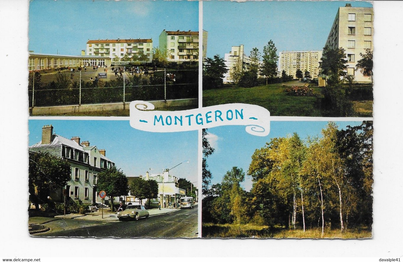 91     MONTGERON     MULTIVUES   2 SCANS - Montgeron