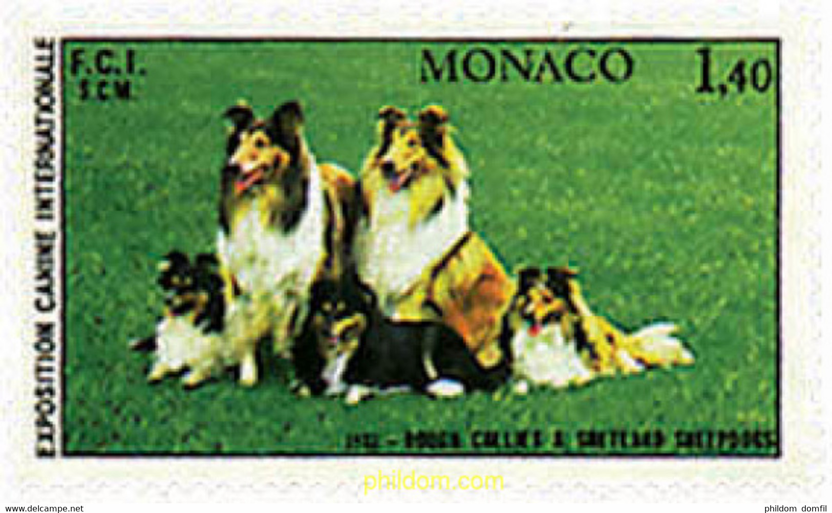 51021 MNH MONACO 1981 EXPOSICION CANINA INTERNACIONAL - Other & Unclassified