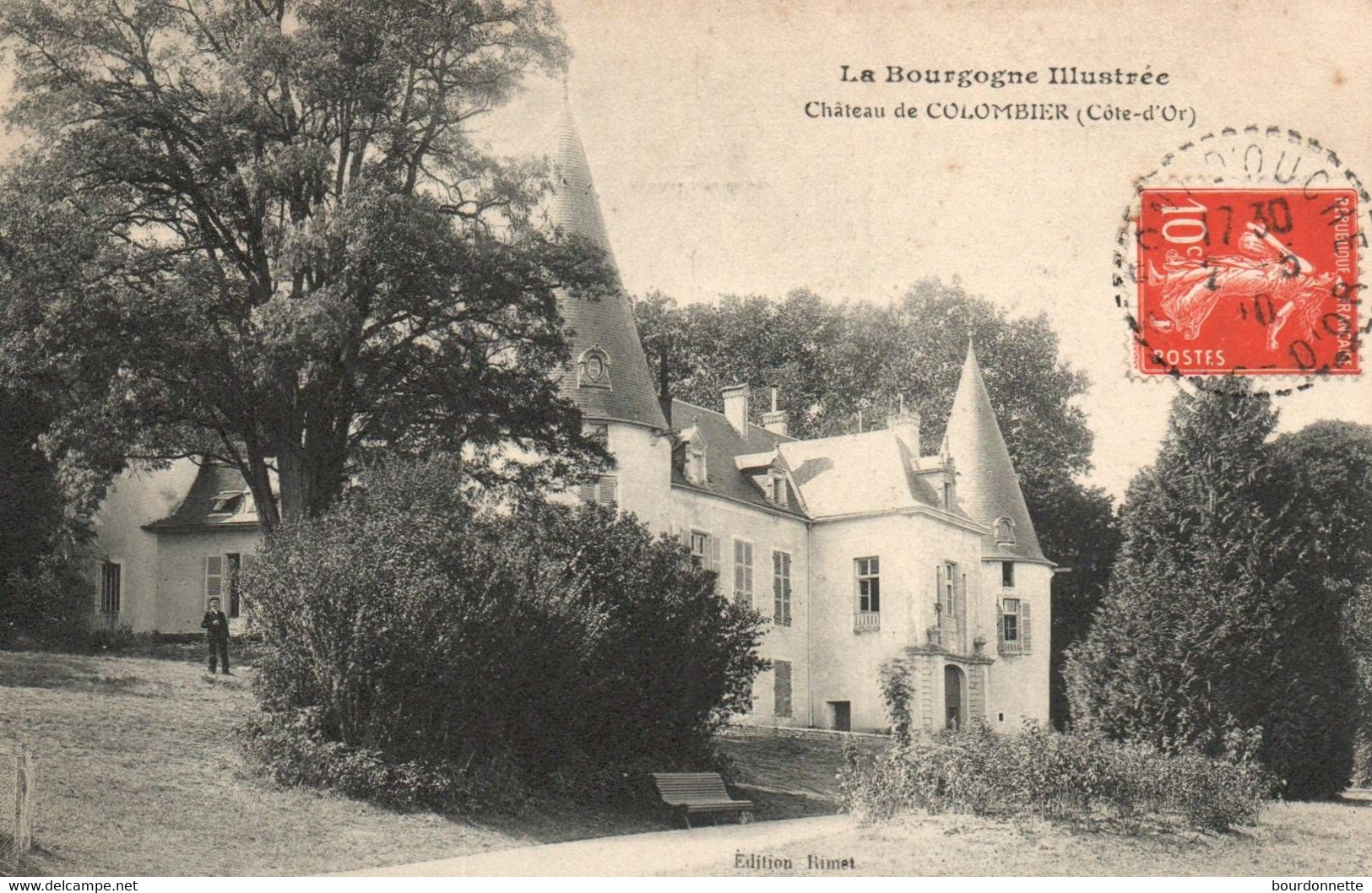 La Bourgogne Illustrée Chateau De Colombier -cote D'or - Chenove