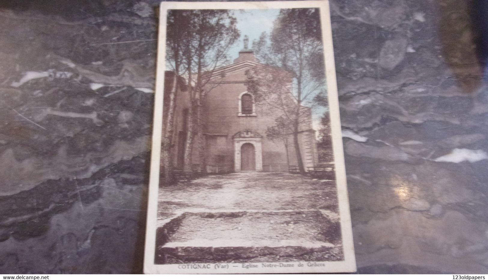 83 VAR  COTIGNAC EGLISE ND DE GRACES 1936 - Cotignac