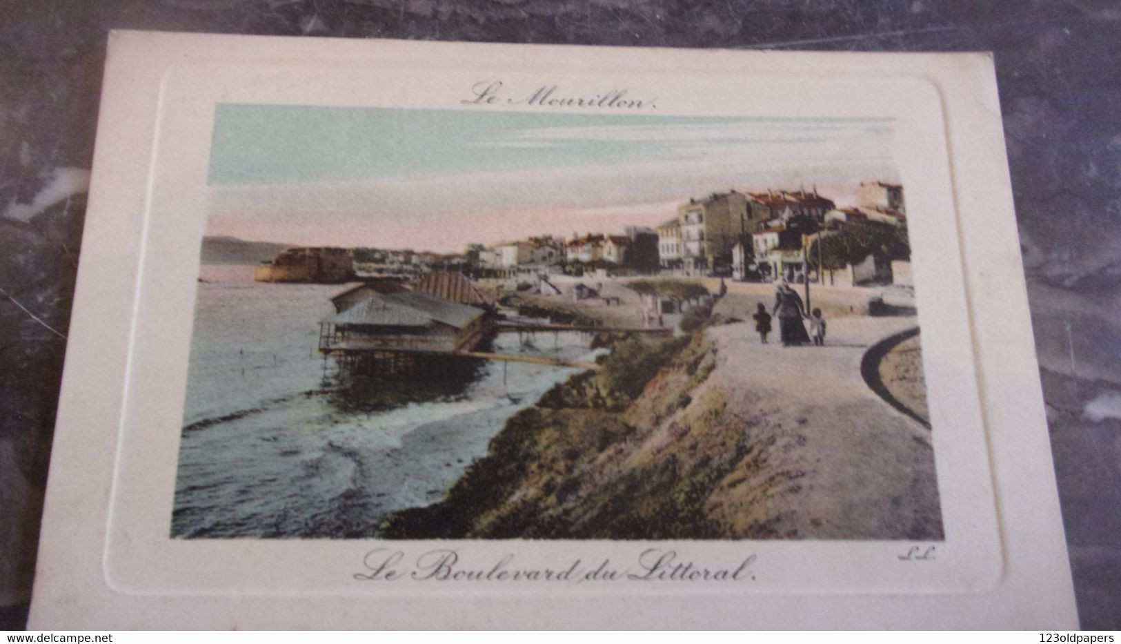 83 VAR  TOULON  LE MOURILLON LE BOULEVARD DU LITTORAL  1917 - Toulon