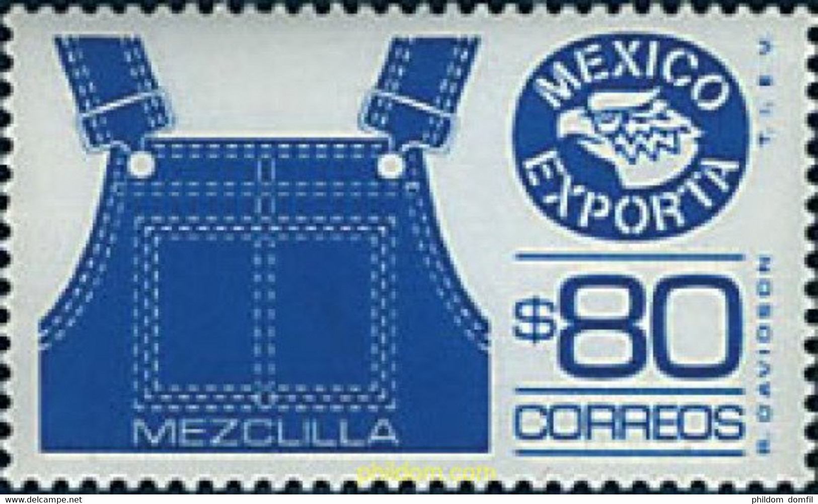 686848 MNH MEXICO 1975 EXPORTACIONES MEXICANAS - Araignées