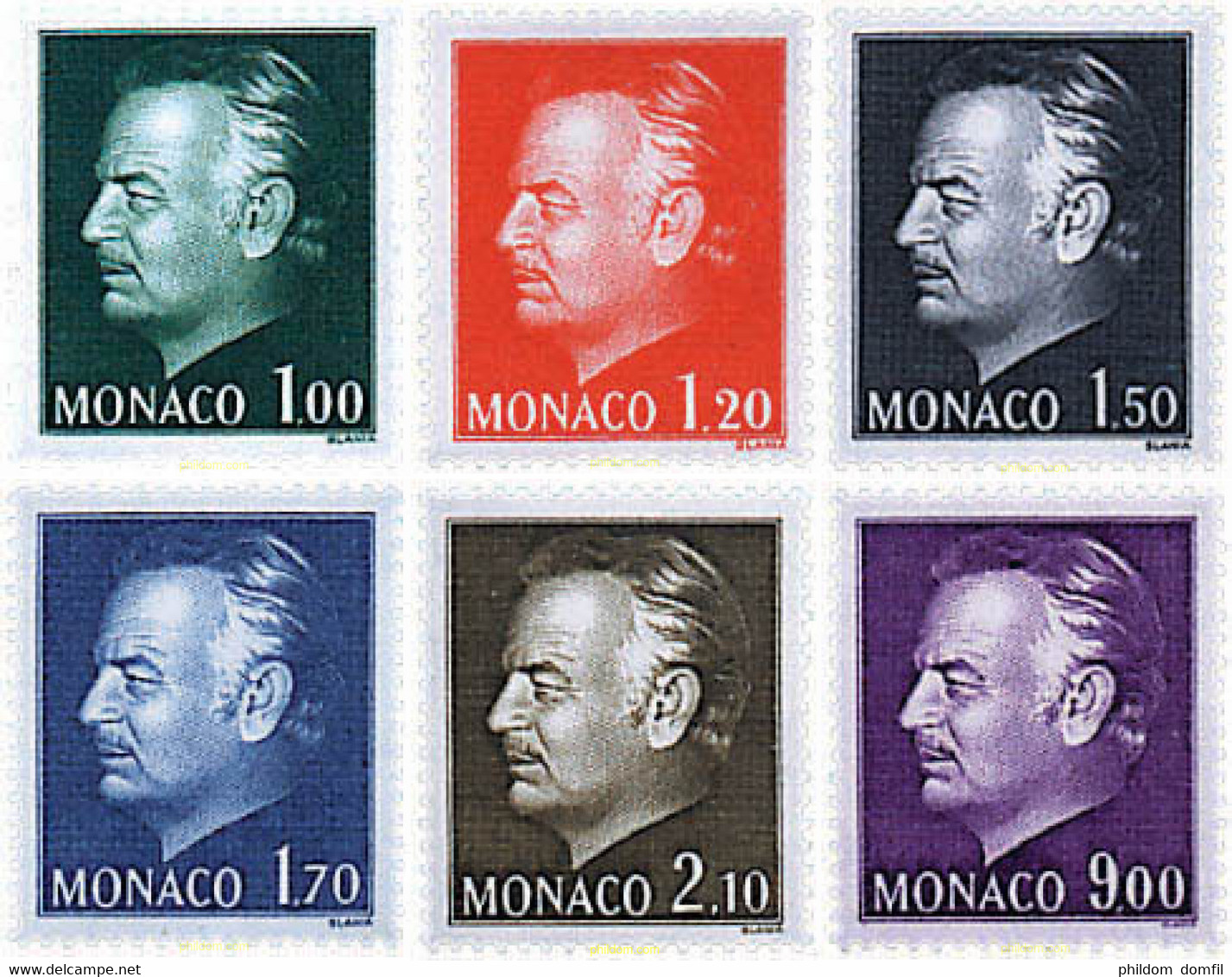 34784 MNH MONACO 1978 PRINCIPE RAINIERO III - Autres & Non Classés